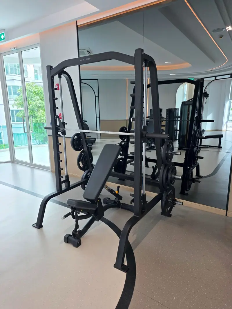 Fully equipped gym